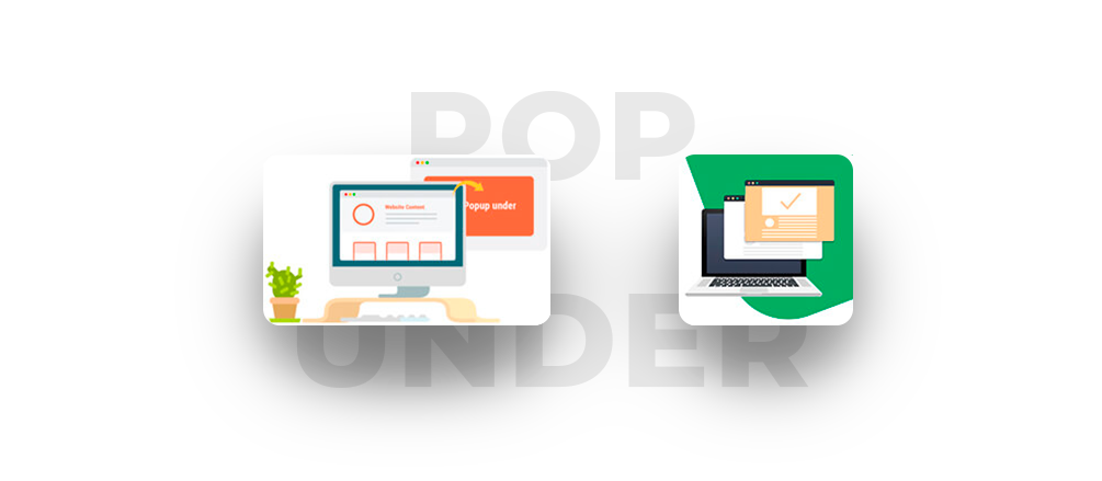 Pop-under в рекламе